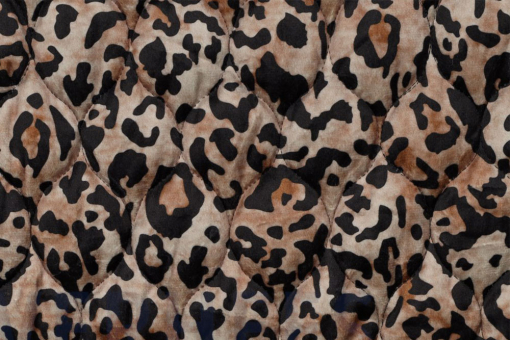 Steppstoff Velours - Leo-Love 