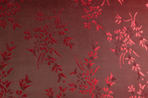 Taft Jacquard - Branches Rot