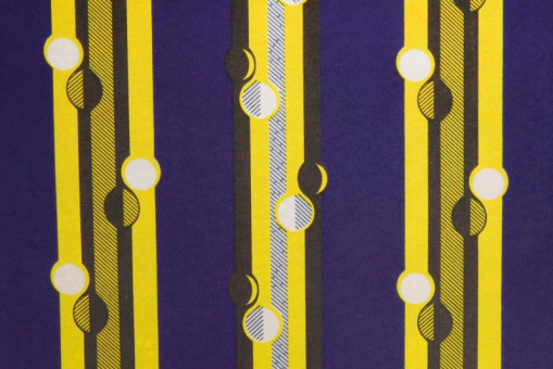 African Waxprint doppelseitig -  Gabun 