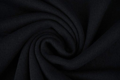 Musselin-Jersey - Schwarz 