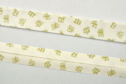 Schrägband Butterfly - 20/40 mm breit - Meterware 