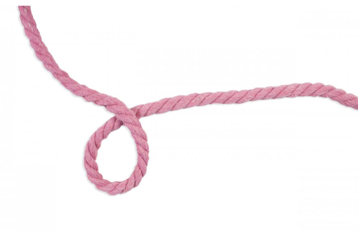 Kordel-Meterware - Rosa - 8 mm 
