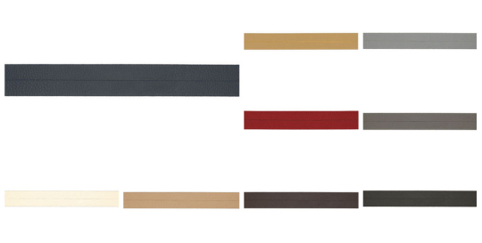 Leder-Einfassband - 20 mm - Meterware 