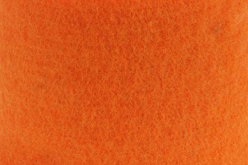 Wollfilz 5/6 mm stark - 65 cm Orange