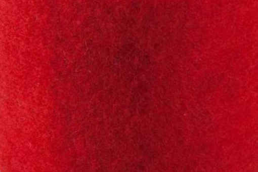 Wollfilz 5/6 mm stark - 65 cm Rot