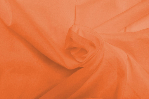 Batist aus Baumwolle Orange