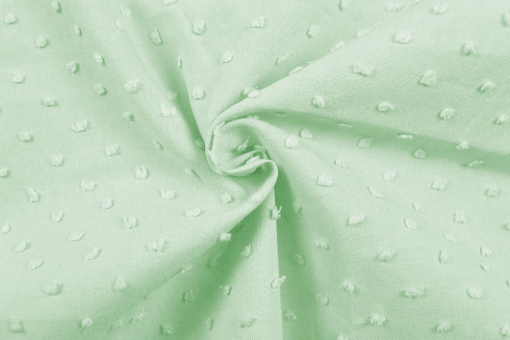 Baumwoll-Stoff Blobby Mint