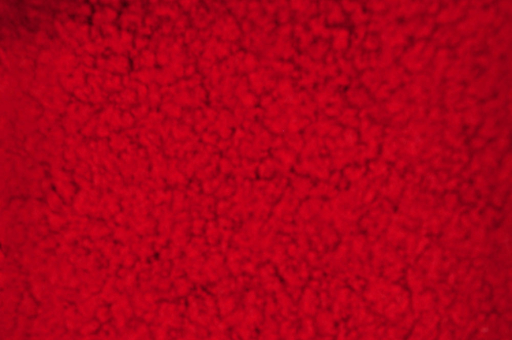 Kuschel-Stoff Rot