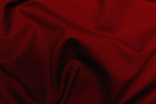 Baumwollstoff Köperbindung - Stretch Bordeaux