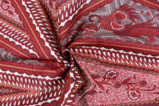 African Waxprint Style - Rot 