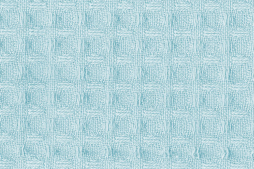 Waffel-Piqué - Uni Hellblau
