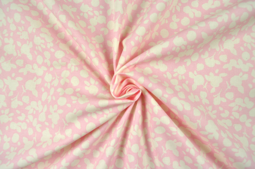 Deko-Stoff premium - Puppy - Allover - Rosa 