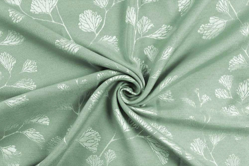 Jacquard-Dekostoff  - Eden - Grün 