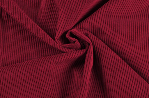 Möbelstoff Manchester-Cord Dunkelrot