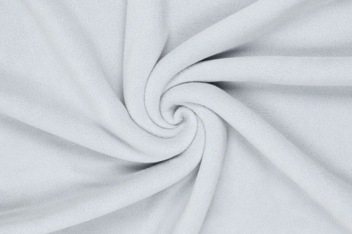 Stretch-Fleece - Uni Hellblau