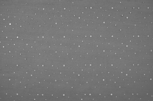 Organza Hologramm-Pailletten Schwarz
