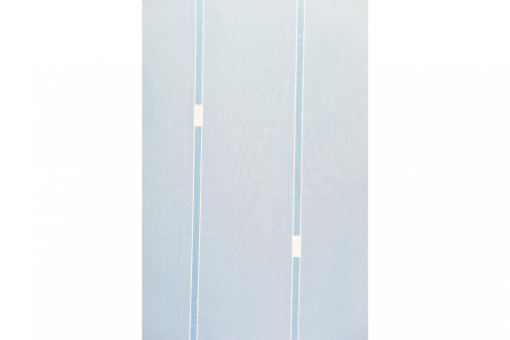 Voile Malmo - 300 cm - Bleiband - Weiß transparent 