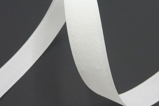 Hakenband 20 mm - Weiß 