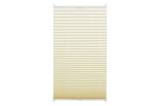 EASYFIX Thermo-Plissee - 2 Bedienschienen - 100 x 130 cm - Elfenbein 