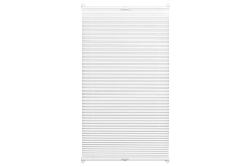 EASYFIX Plissee - 2 Bedienschienen - 40 x 130 cm - Weiß 
