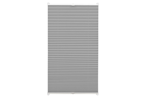 EASYFIX Plissee - 2 Bedienschienen - 50 x 130 cm - Schiefer 