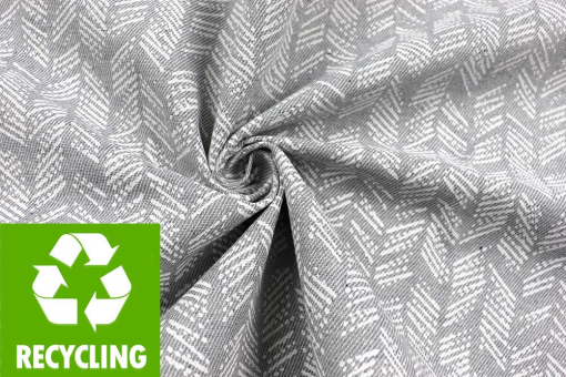 Dekostoff aus recycelten Jeans - Grey - 280 cm 