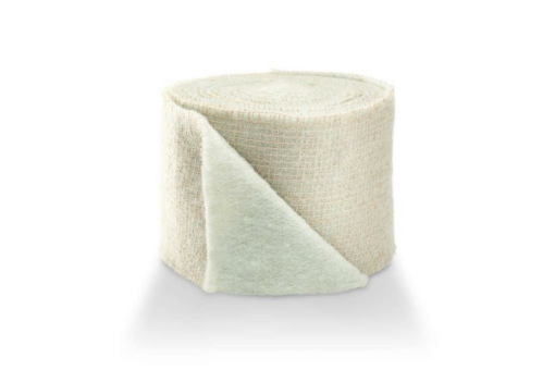 Jute-Filz Lena - 15 cm - 5 m-Rolle - Weiß 