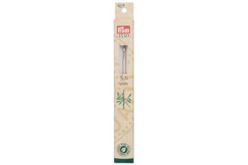 Woll-Häkelnadel Prym - 15 cm - 3,5 mm - Bambus 
