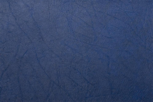 Kunstleder Lang genarbt - Deluxe Dunkelblau