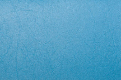 Kunstleder Lang genarbt - Deluxe Hellblau