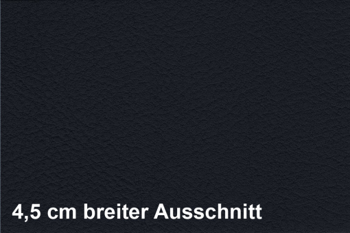 Lederimitat bielastisch - Uni Schwarz