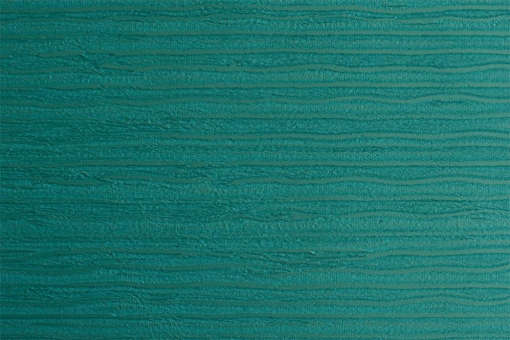 Leder-Imitat mit Streifenprägung Grün-Blau