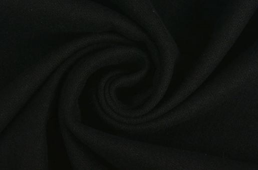 Baumwoll-Leinen Deluxe - schwere Qualität - Schwarz 