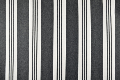 Markisen- und Outdoor-Stoff Spain Summer Cordoba Anthrazit/Creme