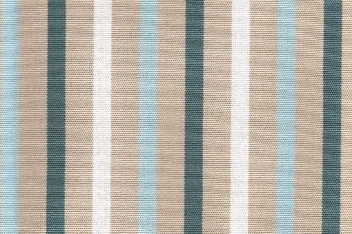 Markisen- und Outdoor-Stoff Spain Summer Marbella Beige/Hellblau