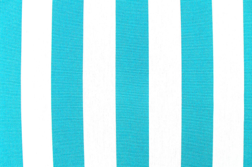 Markisenstoff Spain Summer - 160 cm - Blockstreifen Türkis Blockstreifen