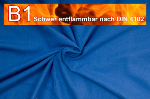 Molton B1 300 cm Himmelblau