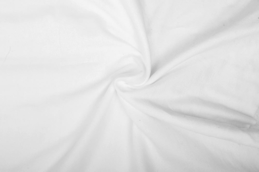 Molton leicht 130 cm - Weiß - B-Ware 