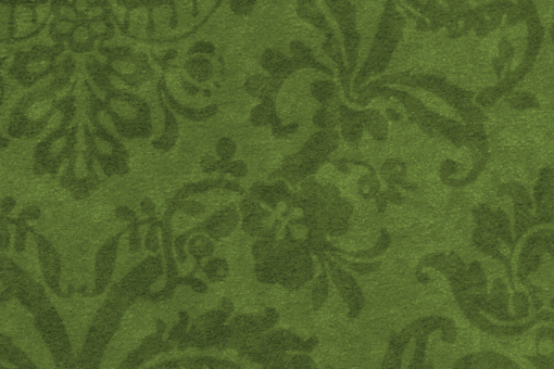 Möbelstoff Samt Damask Rose B1 - Wetcare® Lindgrün