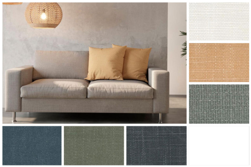 Möbelstoff Rustico - Organic Cotton 