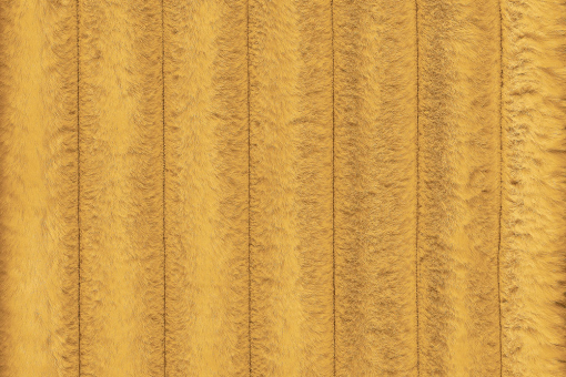 Möbelstoff - Flausch-Cord Gelb