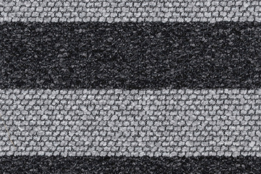 Möbelstoff Bouclé mit Streifen Anthrazit
