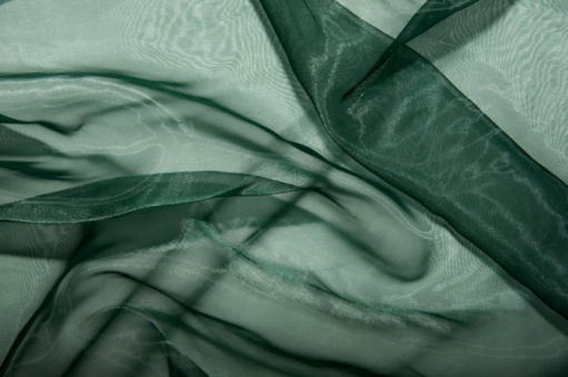 Organza Stoff - Tanne - 2,0 Meter Tanne