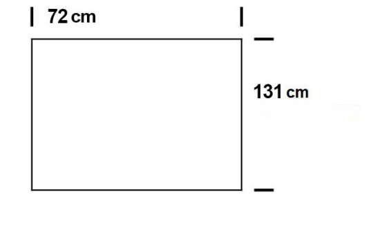 Fertig-Gardine - Blackout - Blockstreifen 6 cm - a: 72 x b: 131 cm - Nachtblau/Weiß - B-Ware 