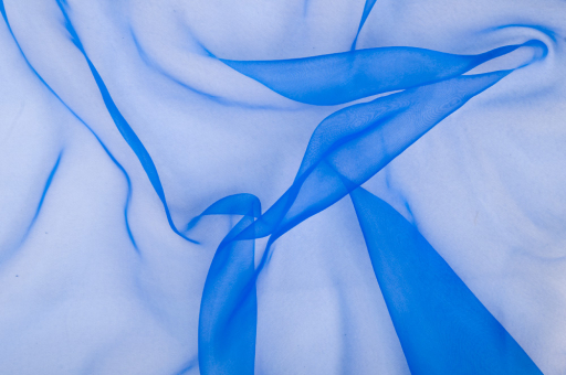Organza Stoff Weihnachten - uni Royal