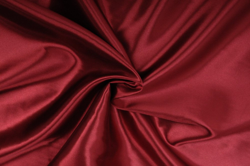 Satin Stoff Weihnachten Bordeaux