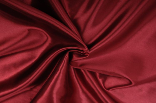 Satin Stoff Bordeaux