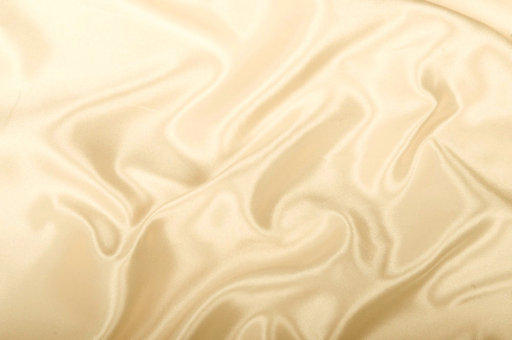 Satin schwer entflammbar Champagner