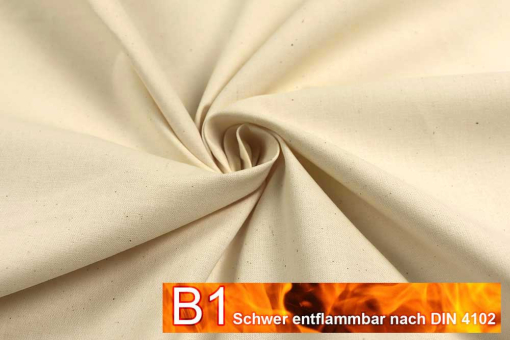 Segeltuch B1 - 520 cm breit - Sand 
