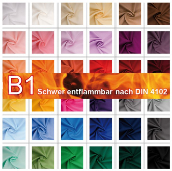 Allround Stoff exclusiv - schwer entflammbar 